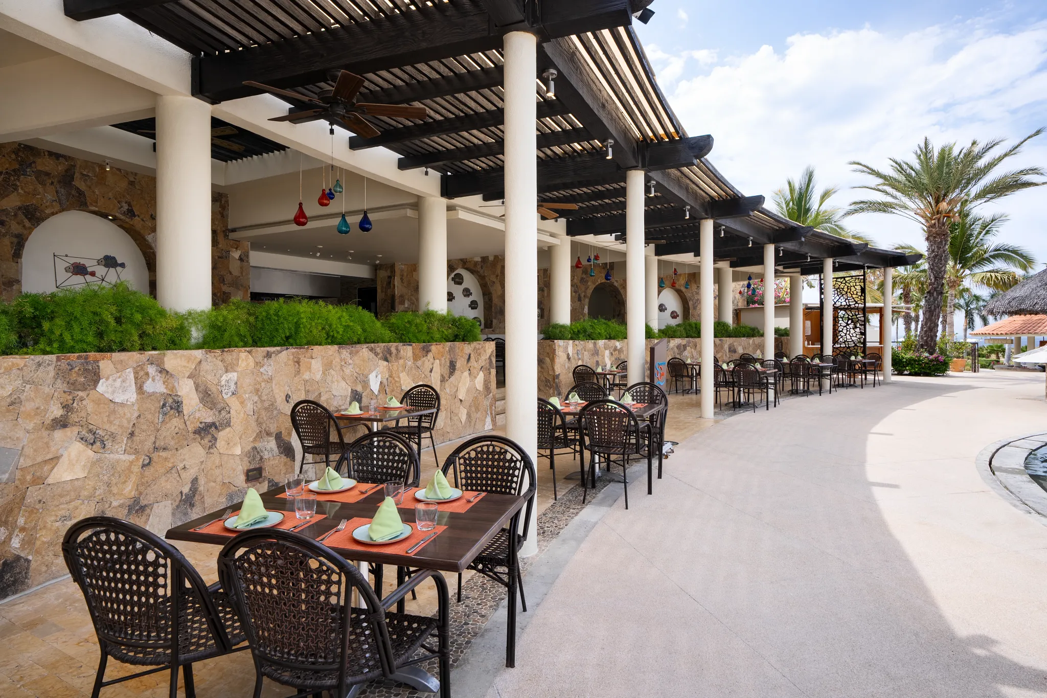 secrets puerto los cabo seaside grill